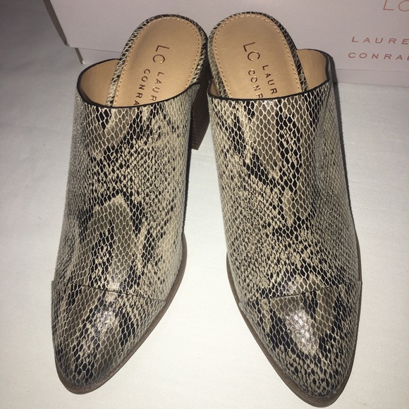 LC Lauren Conrad Ginseng Women's Slip-on Mules - Picture 3 of 11